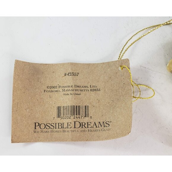 Possible Dreams Antique Toy Chest Santa Head Christmas Ornament #42357 - Picture 3 of 4